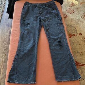 Jaded London Men's Relaxed Jeans in Black